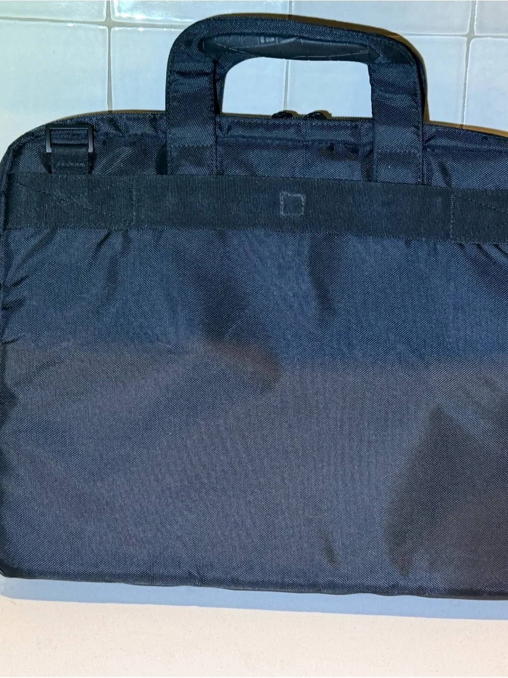 Targus Black Laptop Briefcase with Front Organizer Pocket